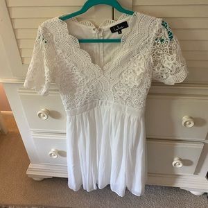 lulus white dress